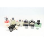 A Selection of Cine Lenses & Projection Lenses,