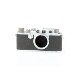 A Leica IIIc Sharkskin Rangefinder Body,