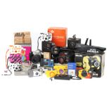 A Selection of Cameras, Lenses, & Accessories,