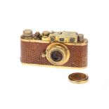 A Leica Copy 35mm Rangefinder Camera,