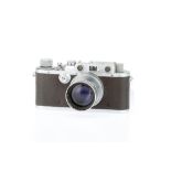 A Leica IIIa Rangefinder Camera,