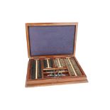 Two Large 19th C. Opticians Trial Sets,