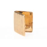 Art Deco 9ct Gold Cigarette Case,