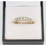 15 ct Cubic Zirconia Half Eternity Ring,