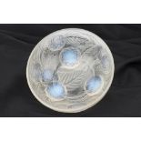 A Rene Lalique Opalescent Glass Bowl,