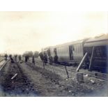 OSCAR HARDEE (1876-1937), 1902 Chislehurst Train Crash Photographs,