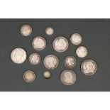 A Collection of Victorian and Later Silver Coinage,