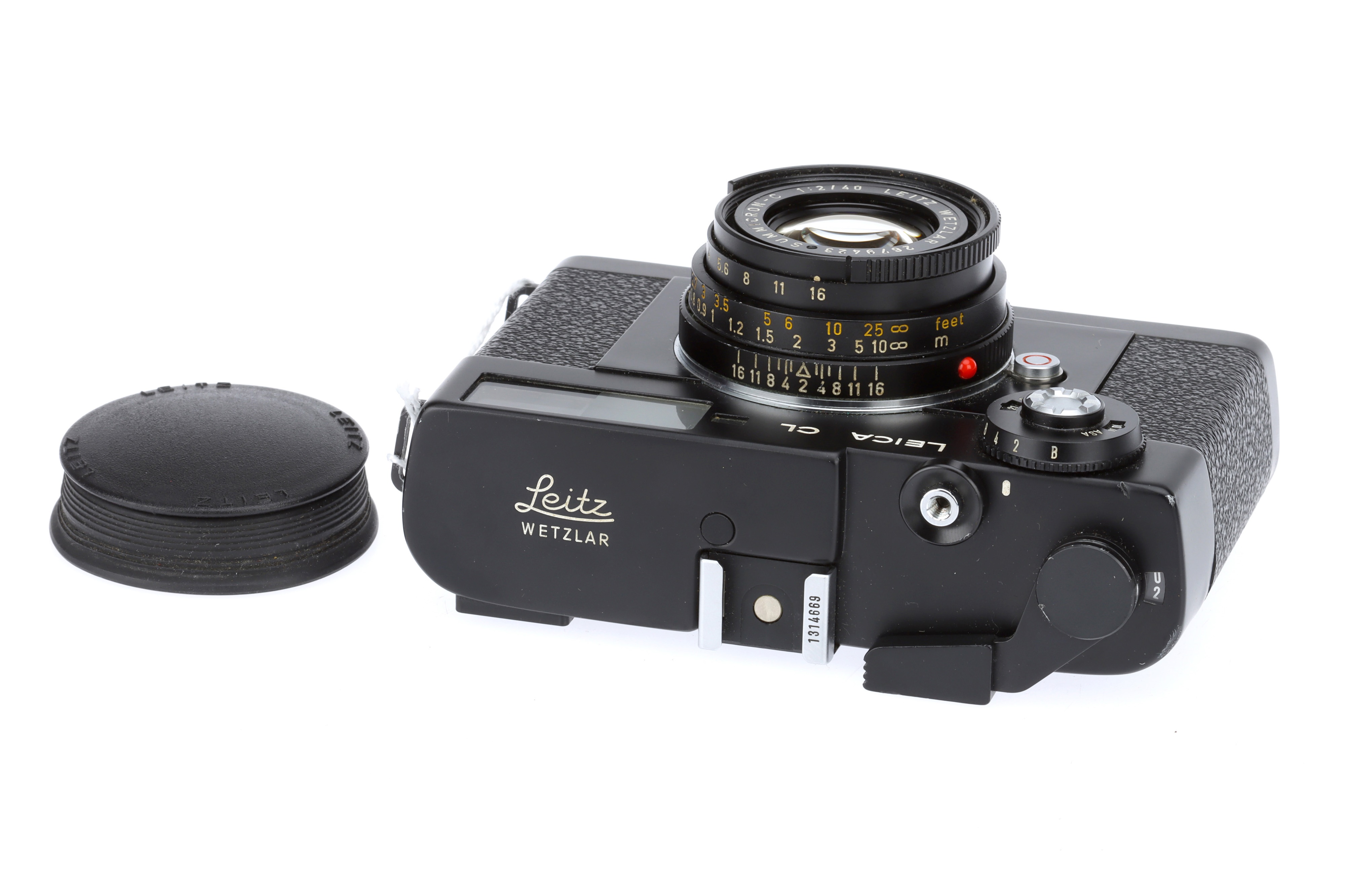 A Leica CL Rangefinder Camera, - Bild 2 aus 4