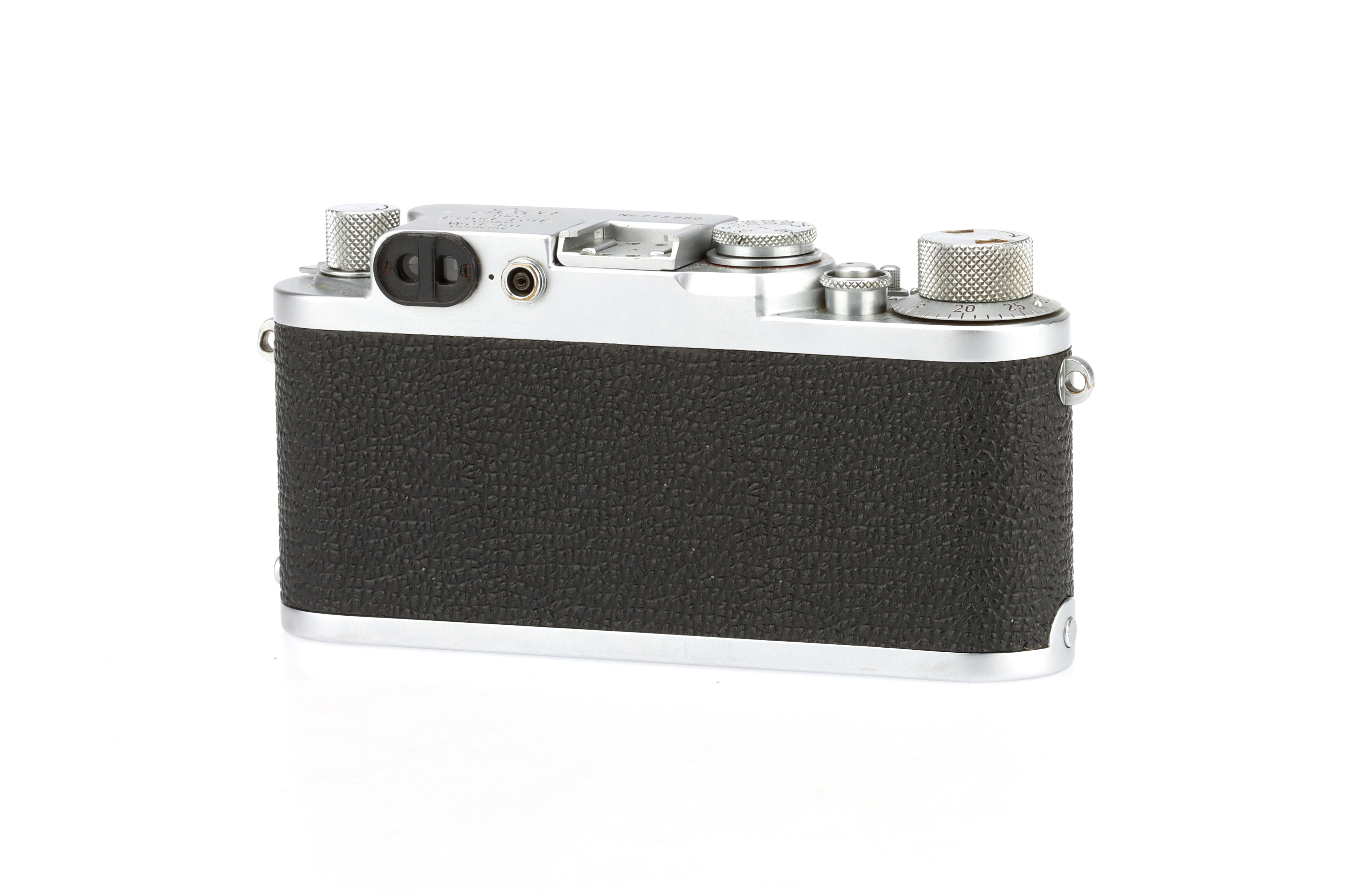 A Leitz Leica IIIf Red Dail Delay 35mm Rangefinder Camera, - Bild 4 aus 5
