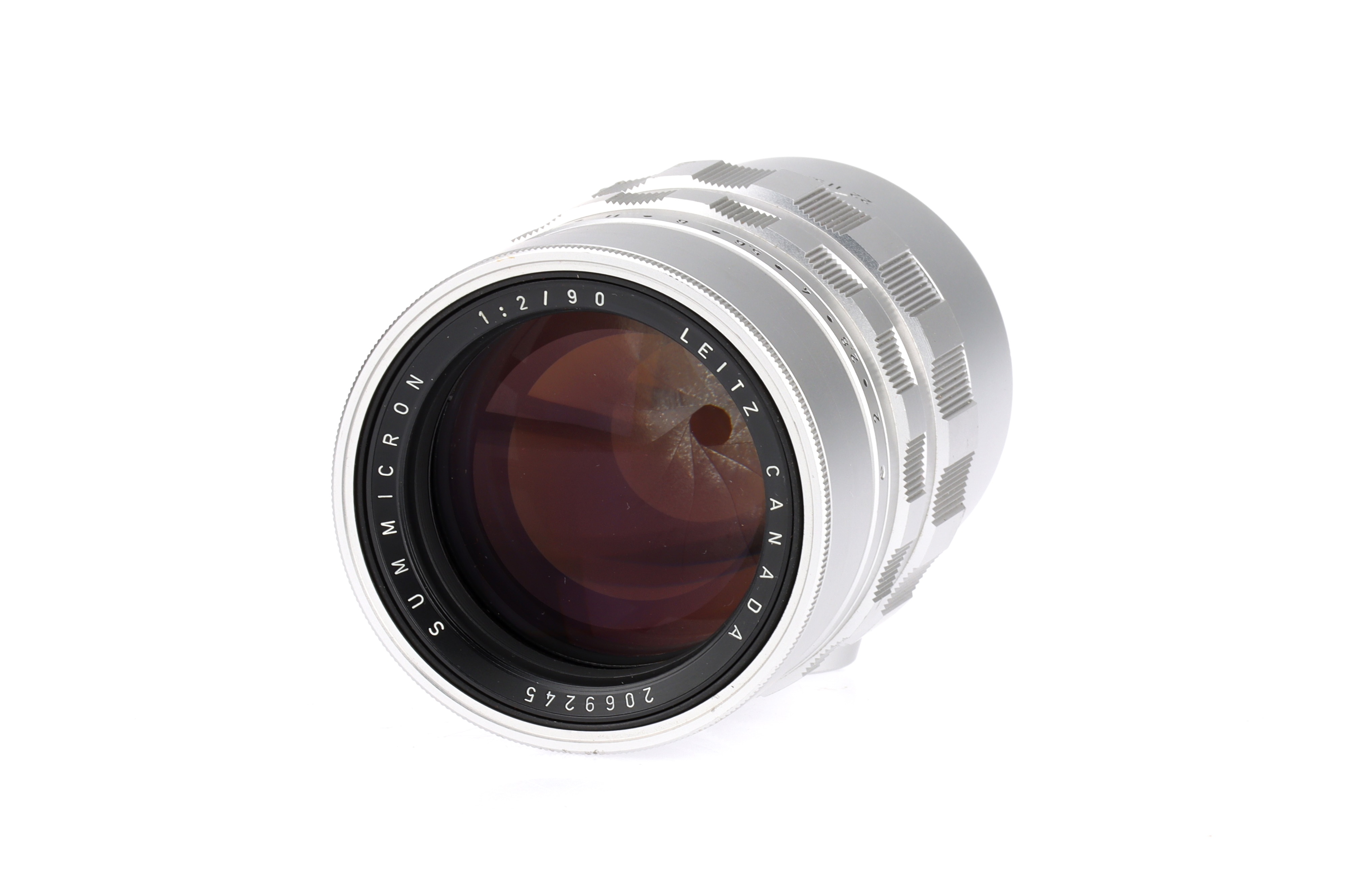 A Leitz Leica Summicron f/2 90mm Camera Lens, - Bild 3 aus 6