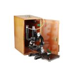 A Large Classic London Model Beck Microscope,