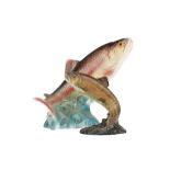 A Beswick Leaping Trout Model,