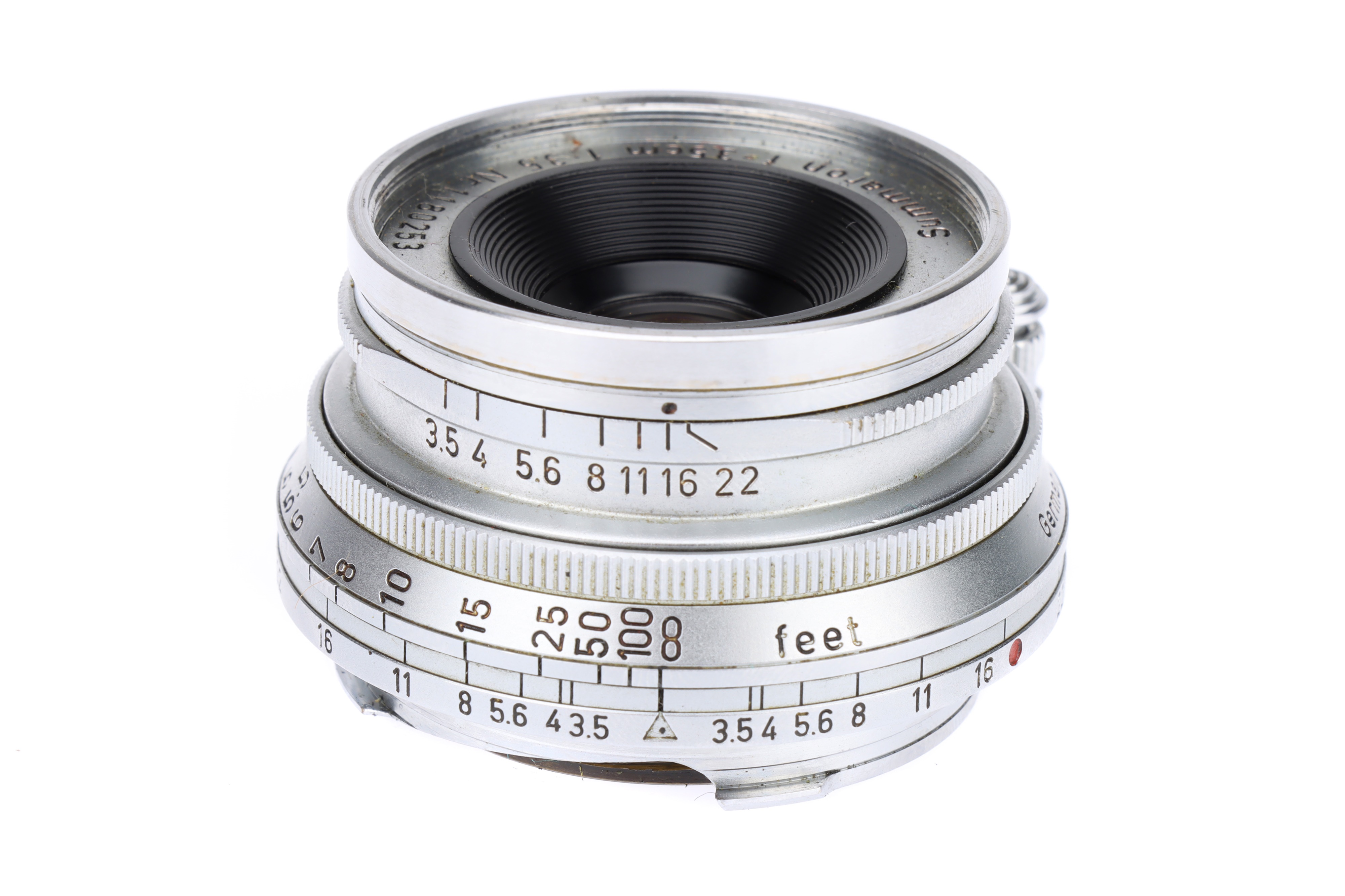 A Leitz Summaron f/3.5 35mm Lens,