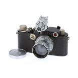 A Leica III Rangefinder Camera,