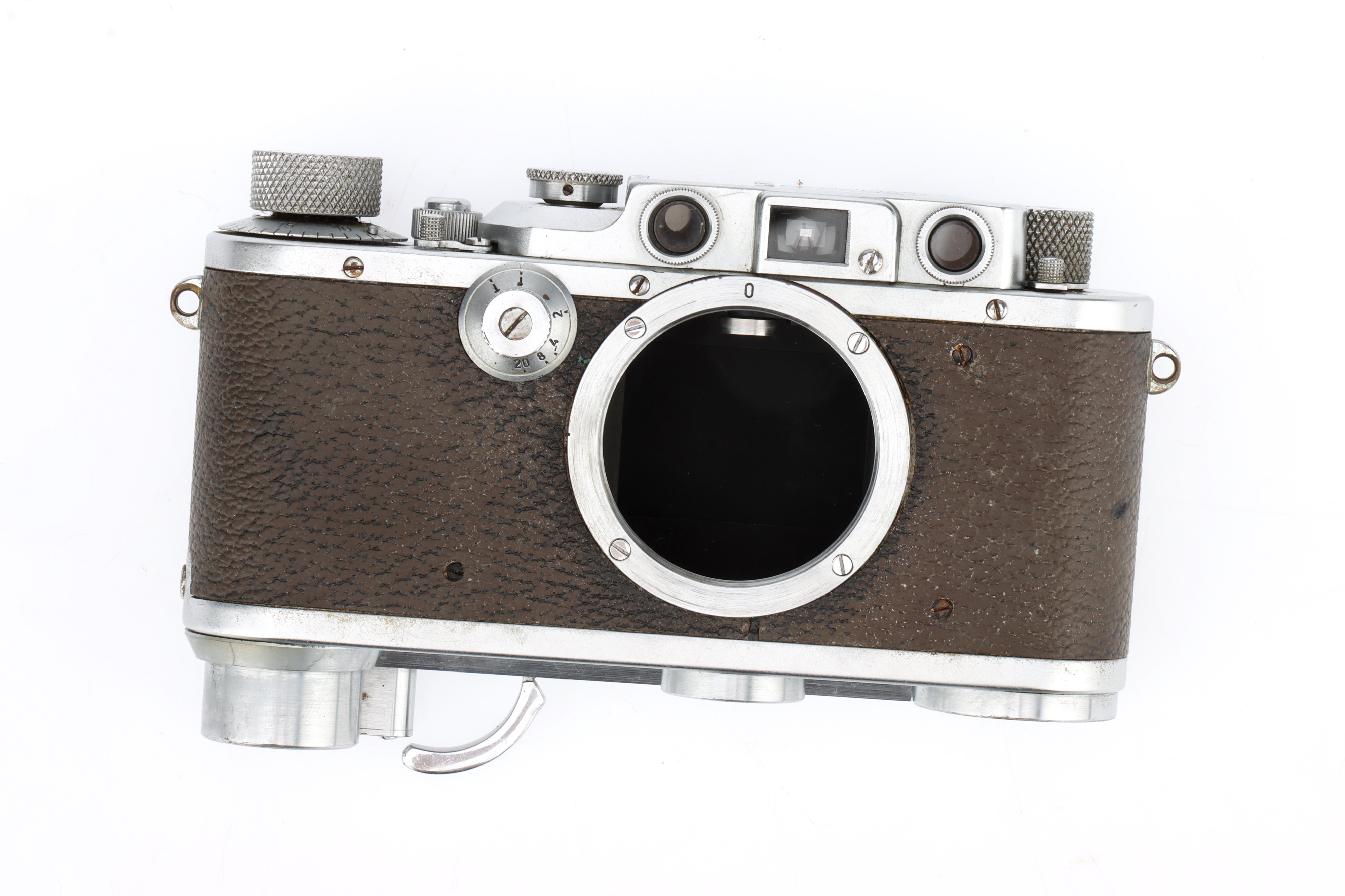 A Leitz Leica IIIb Rangefinder Body,