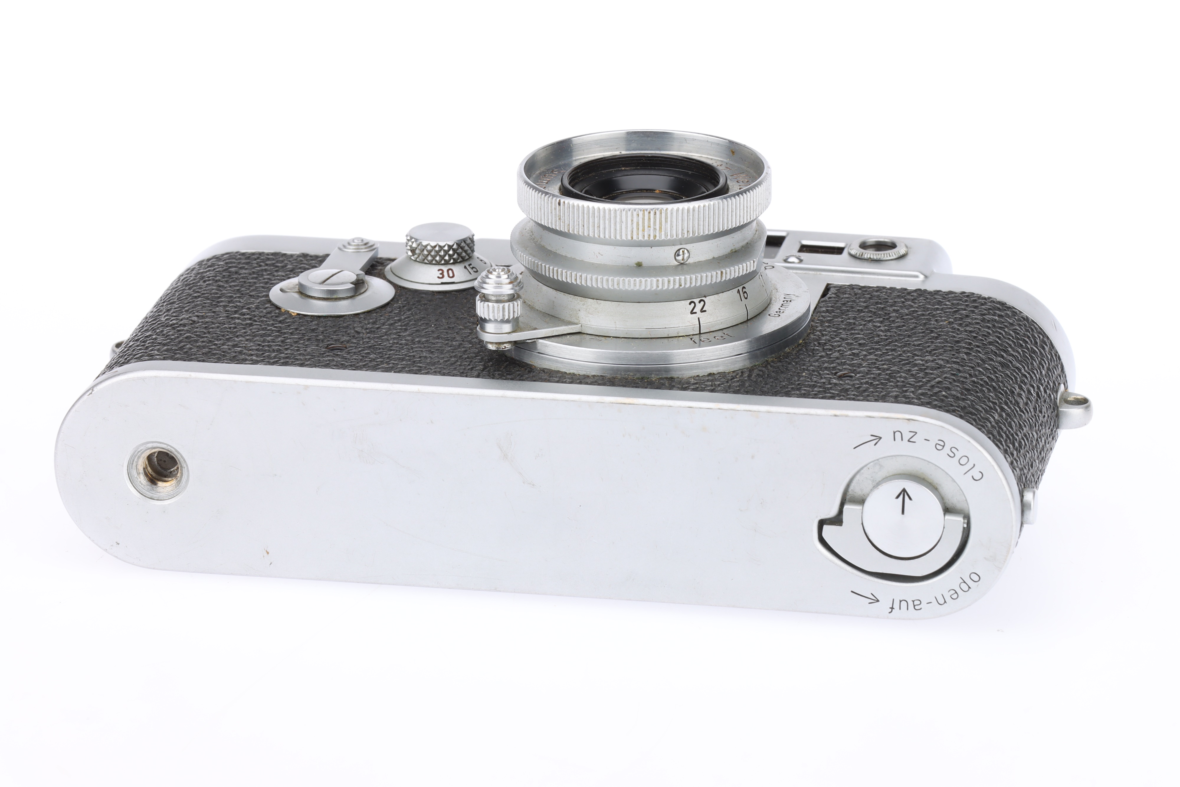 A Leica IIIg Rangefinder Camera, - Bild 4 aus 6