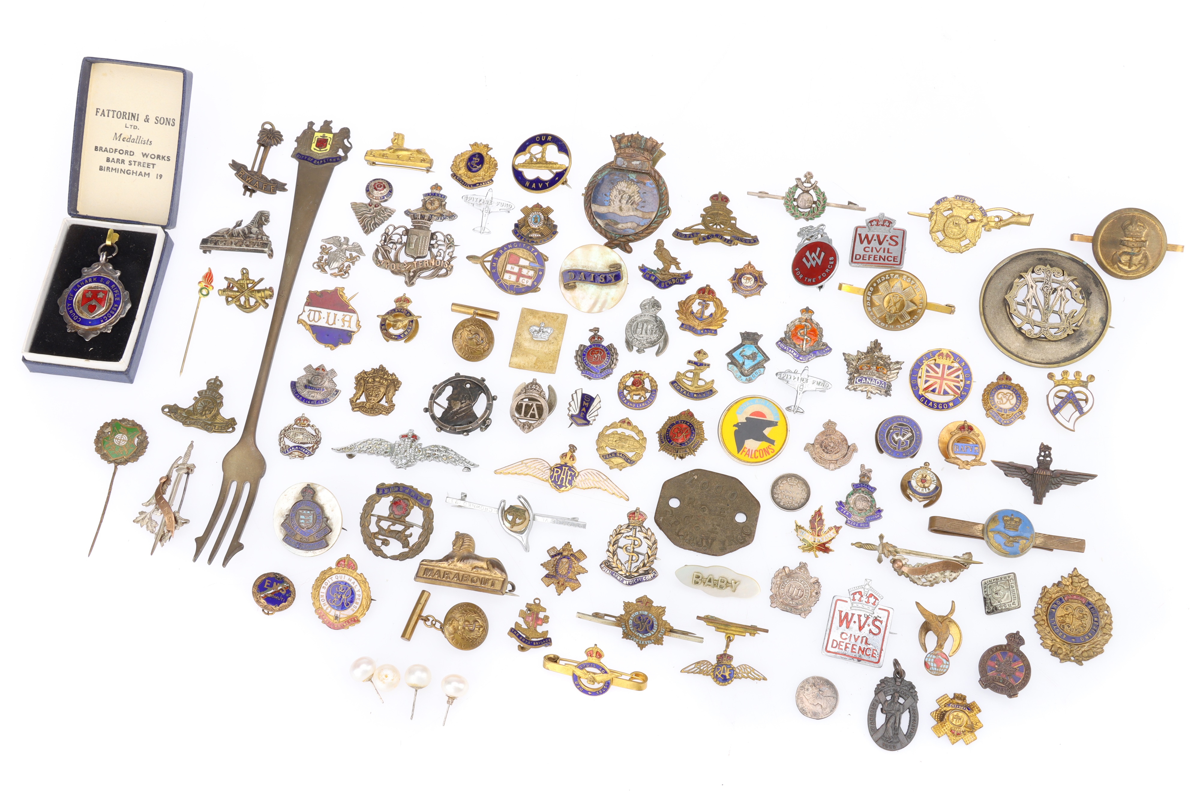 A Collection of Post War Military Badges,
