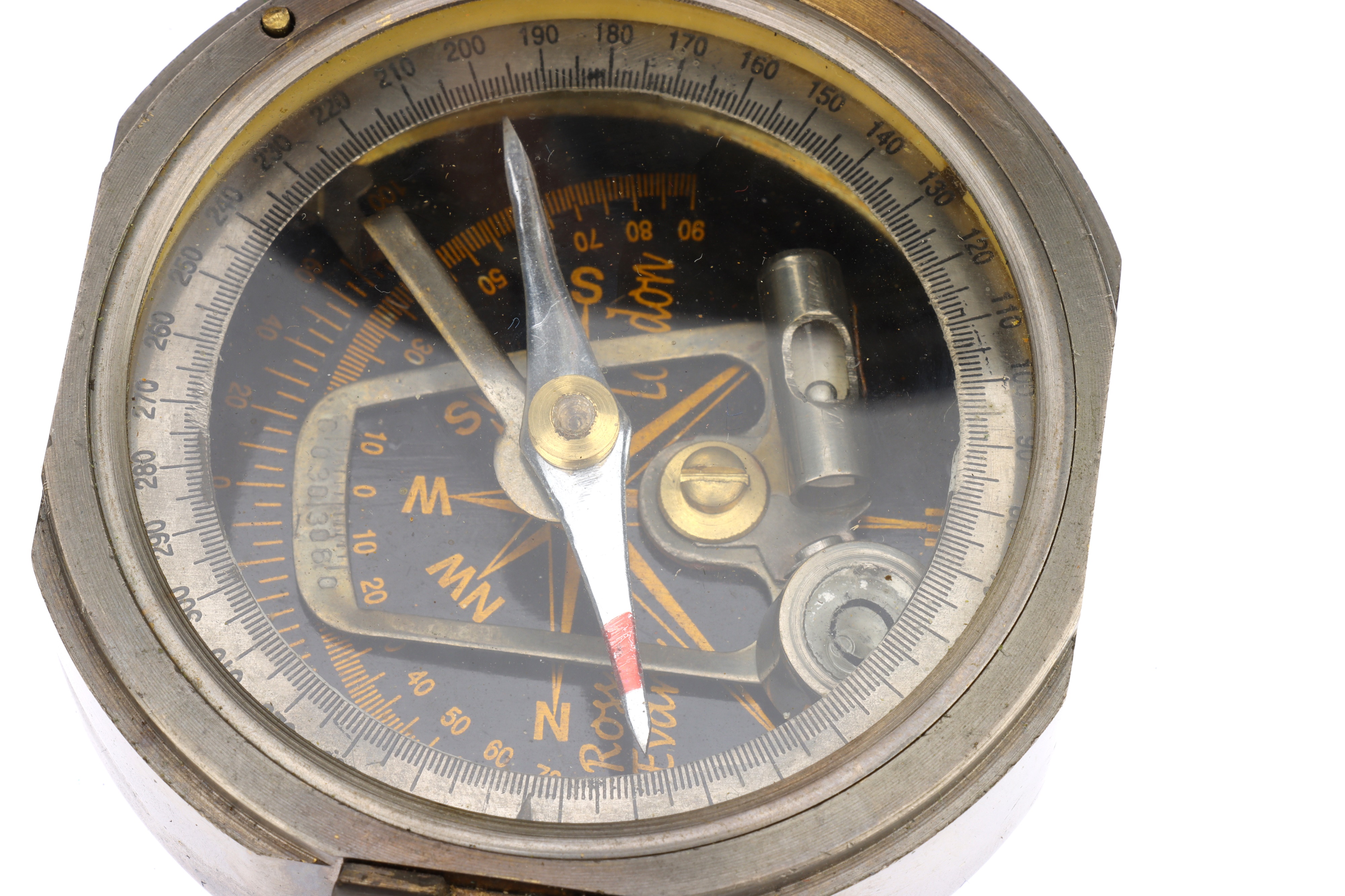 A Ross Evans-Stanley Nautical or Surveyor's Compass, - Image 4 of 9