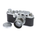 A Leica IIIc Rangefinder Camera,