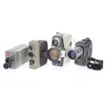 A Mixed Selection of Motion Picture Cine Cameras,