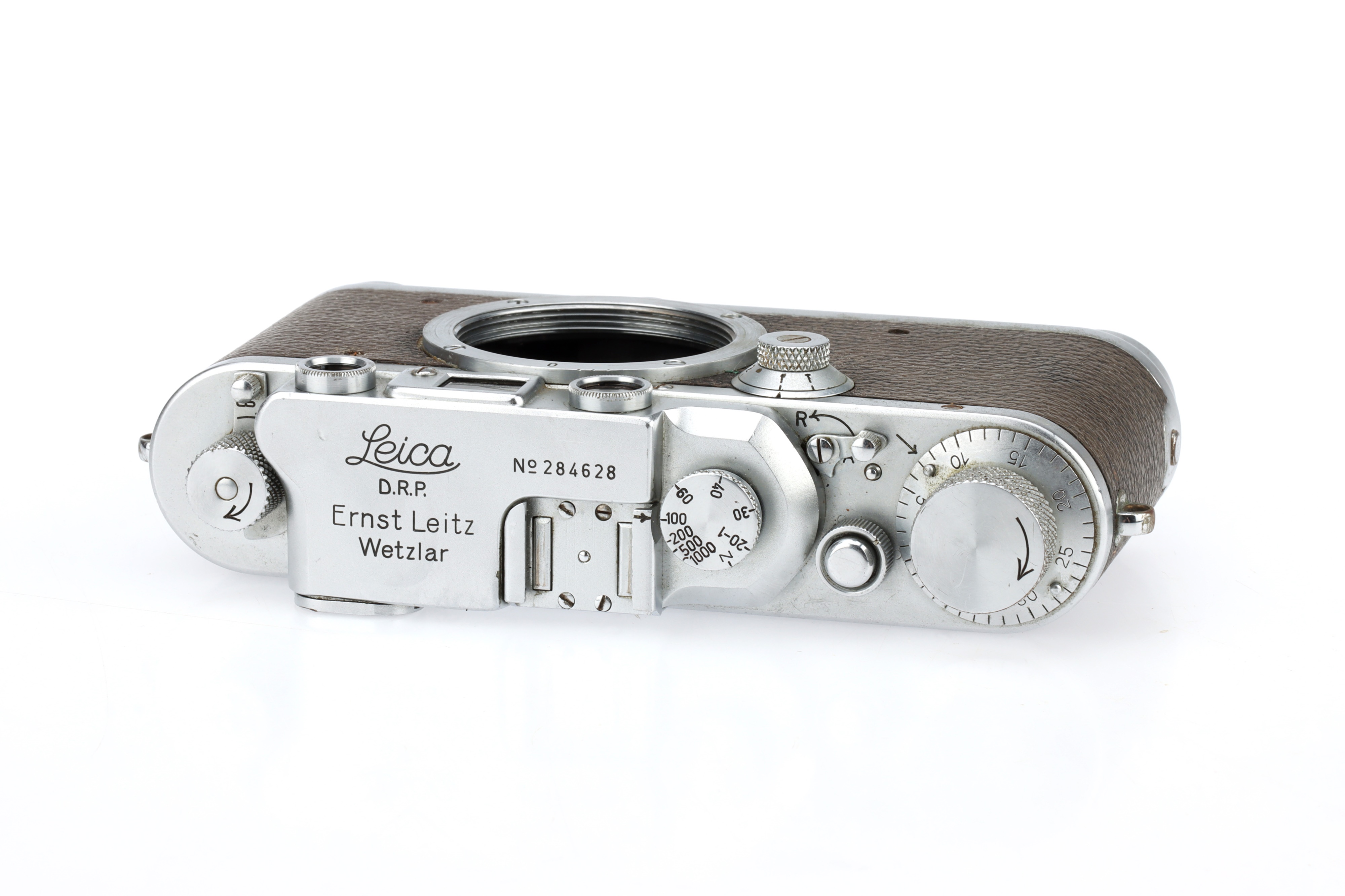 A Leitz Leica IIIb Rangefinder Body, - Bild 2 aus 4