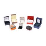 A Mixed Selection of Watch Boxes,