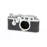 A Leica IIIf Delay Red Dial Rangefinder Body