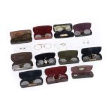 Spectacles, 16 Pairs of Pince-Nez,