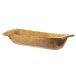 Large Elm Rustic Dough Trough,