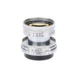 A Leitz Summicron 'Thorium' f/2 50mm Lens,
