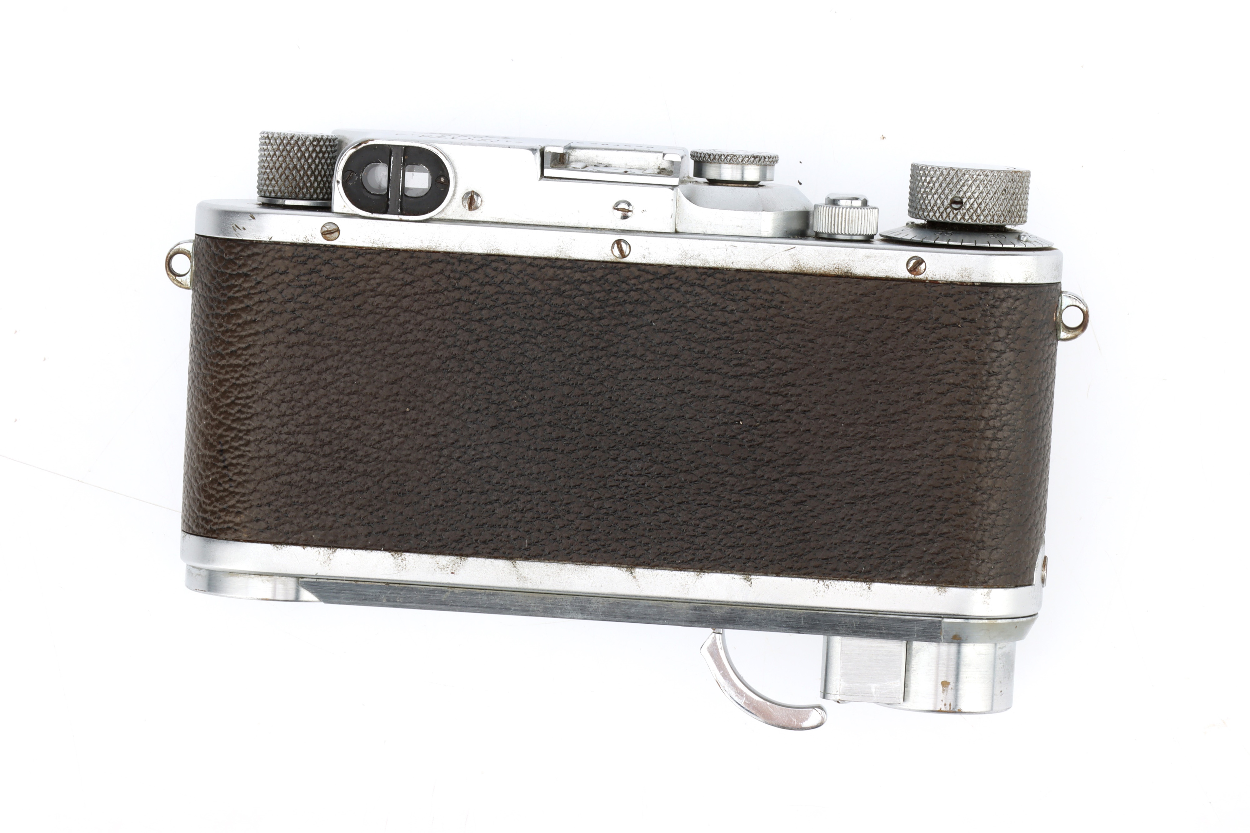A Leitz Leica IIIb Rangefinder Body, - Bild 3 aus 4