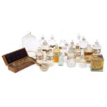 Collection of Chemists Bottles and Equipment,