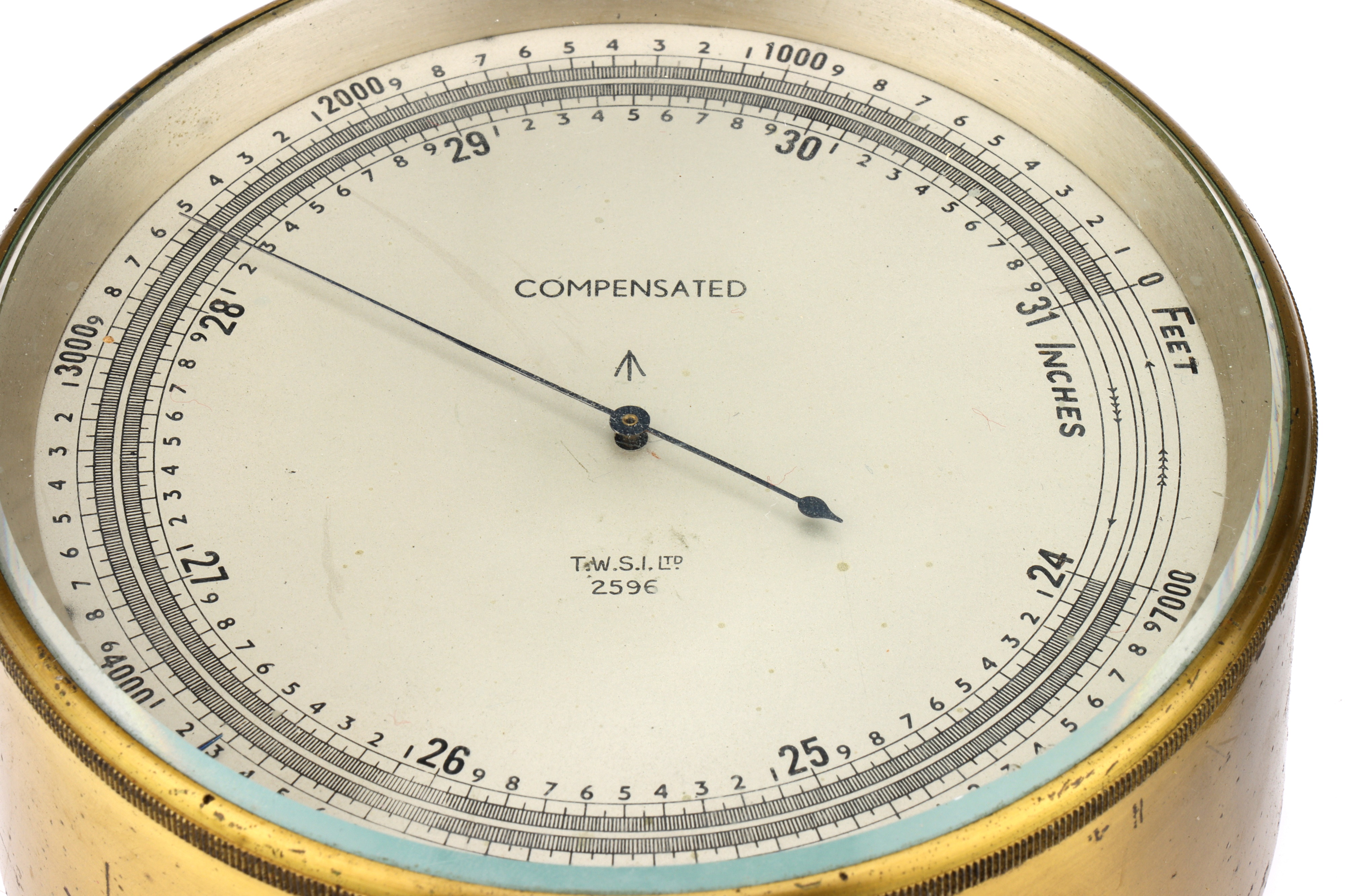 F. Darton & Co. Ltd. Military Hygrometer Thermometer, - Image 2 of 4