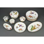 A Small Group of Evesham Worcester Wares,