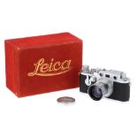 A Leica IIIf Delay Rangefinder Camera,