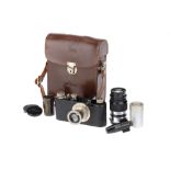 A Leica Ic Standardised Camera,