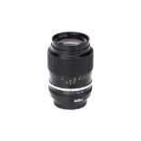 A Nikon Ai Nikkor f/3.5 135mm Lens,