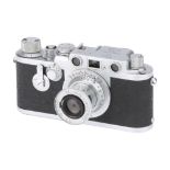 A Leica IIIf Delay Rangefinder Camera,