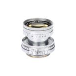 A Leitz Summicron 'Thorium' f/2 50mm Lens,