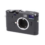 A Leica MP 0.72 Black Rangefinder Body,