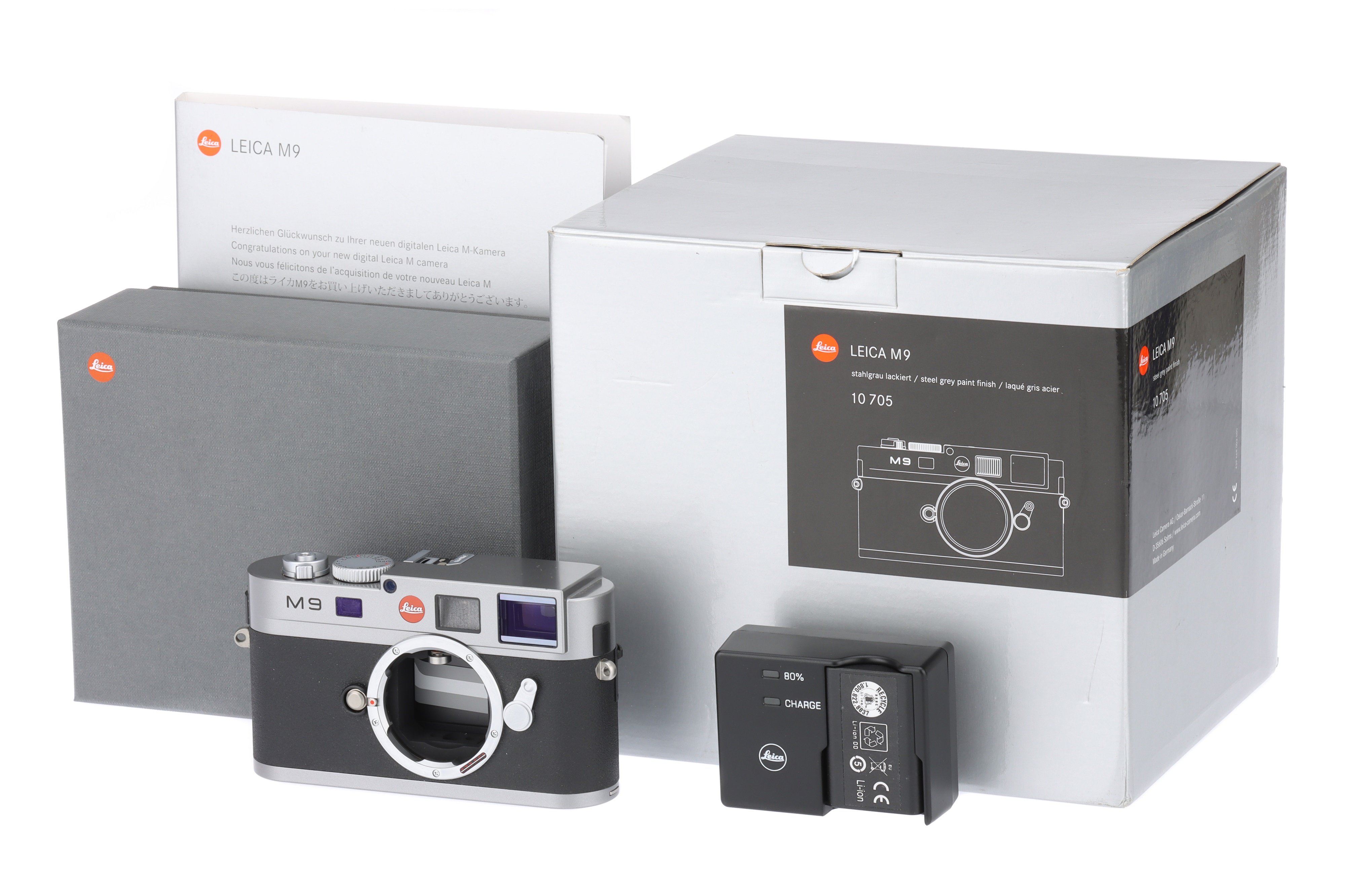 A Leica M9 Digital Rangefinder Camera,