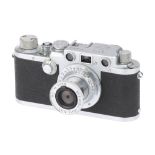 A Leica IIIf Rangefinder Camera,