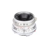 A Leitz Summaron f/2.8 35mm Lens,