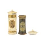 Apothecary Antiques, Two Mumia Jars,