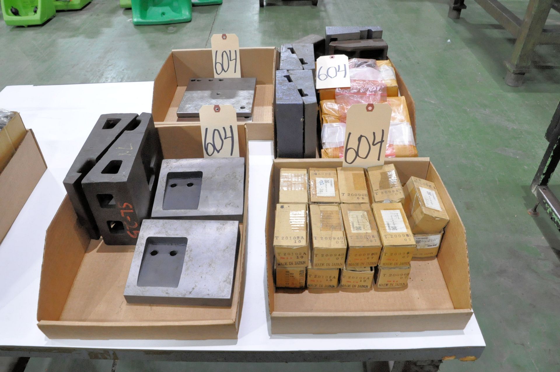 Lot-Boring Bar Sleeves and Leveling Blocks for Various Lathes in (4) Boxes, (D-3)