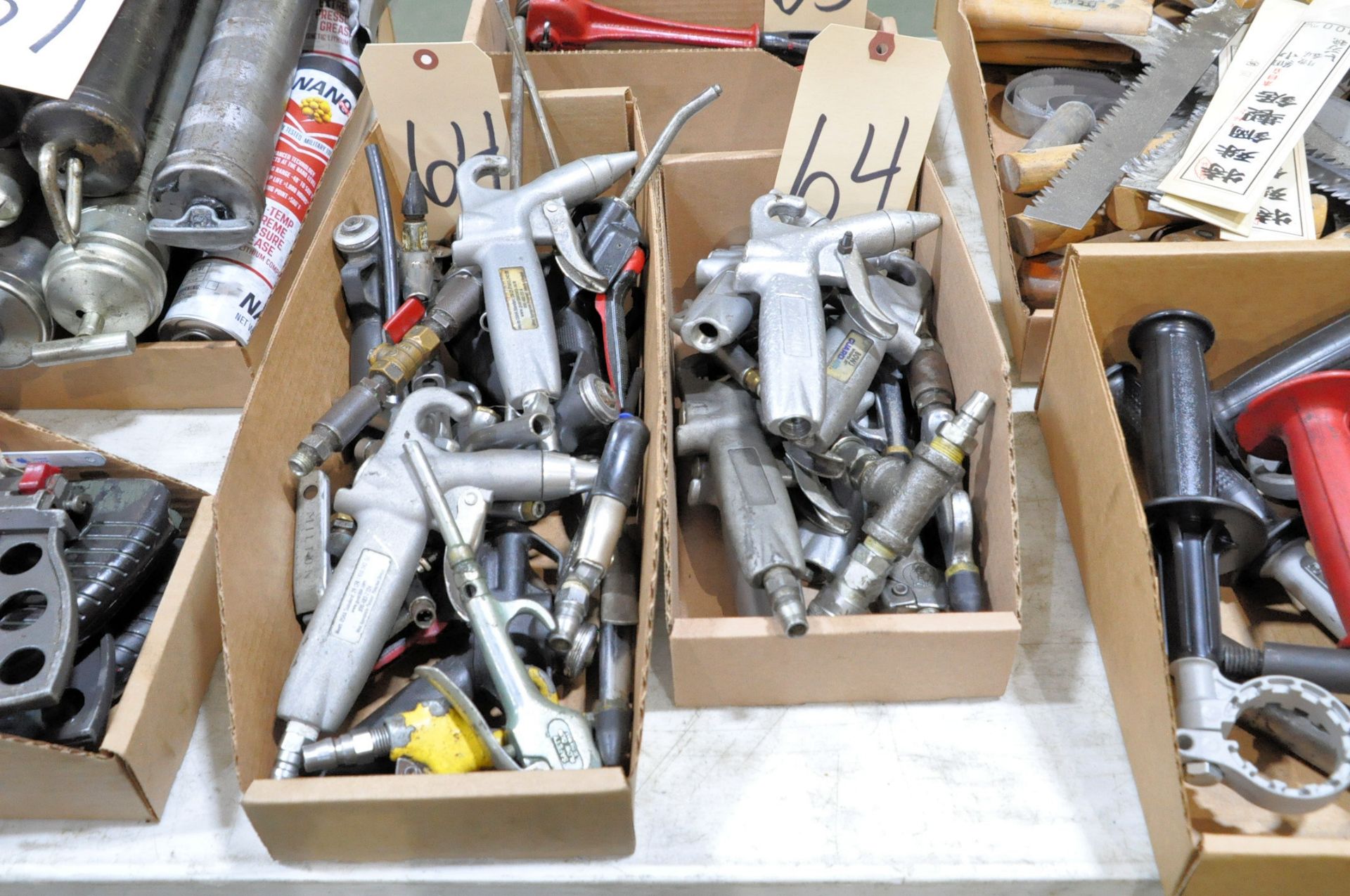 Lot-Air Blow Off Tools in (2) Boxes, (E-3)