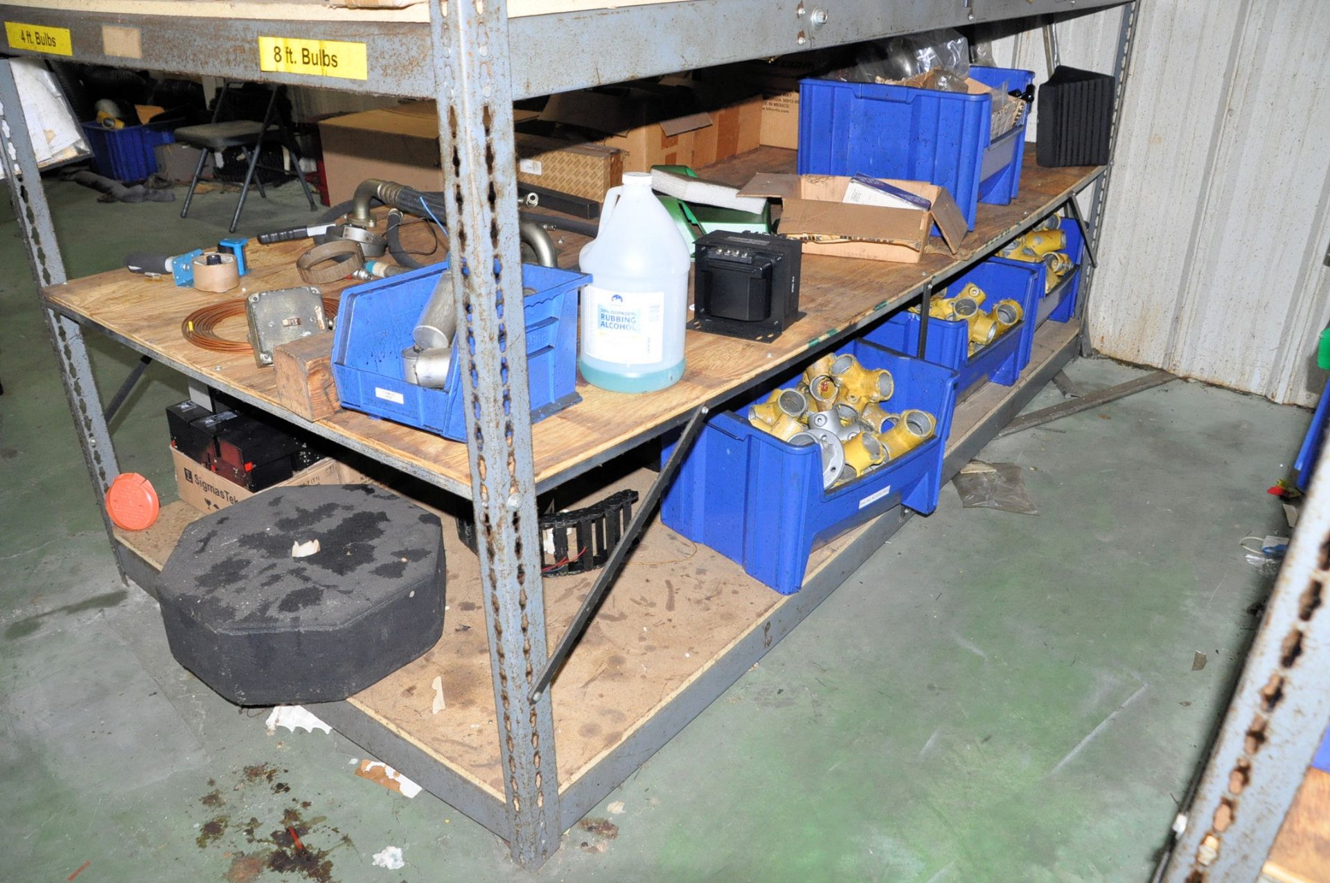 Lot-General Shop Maintenance with (2) Sections Shelving, (Air Compressor Room, (E-10) - Image 6 of 7