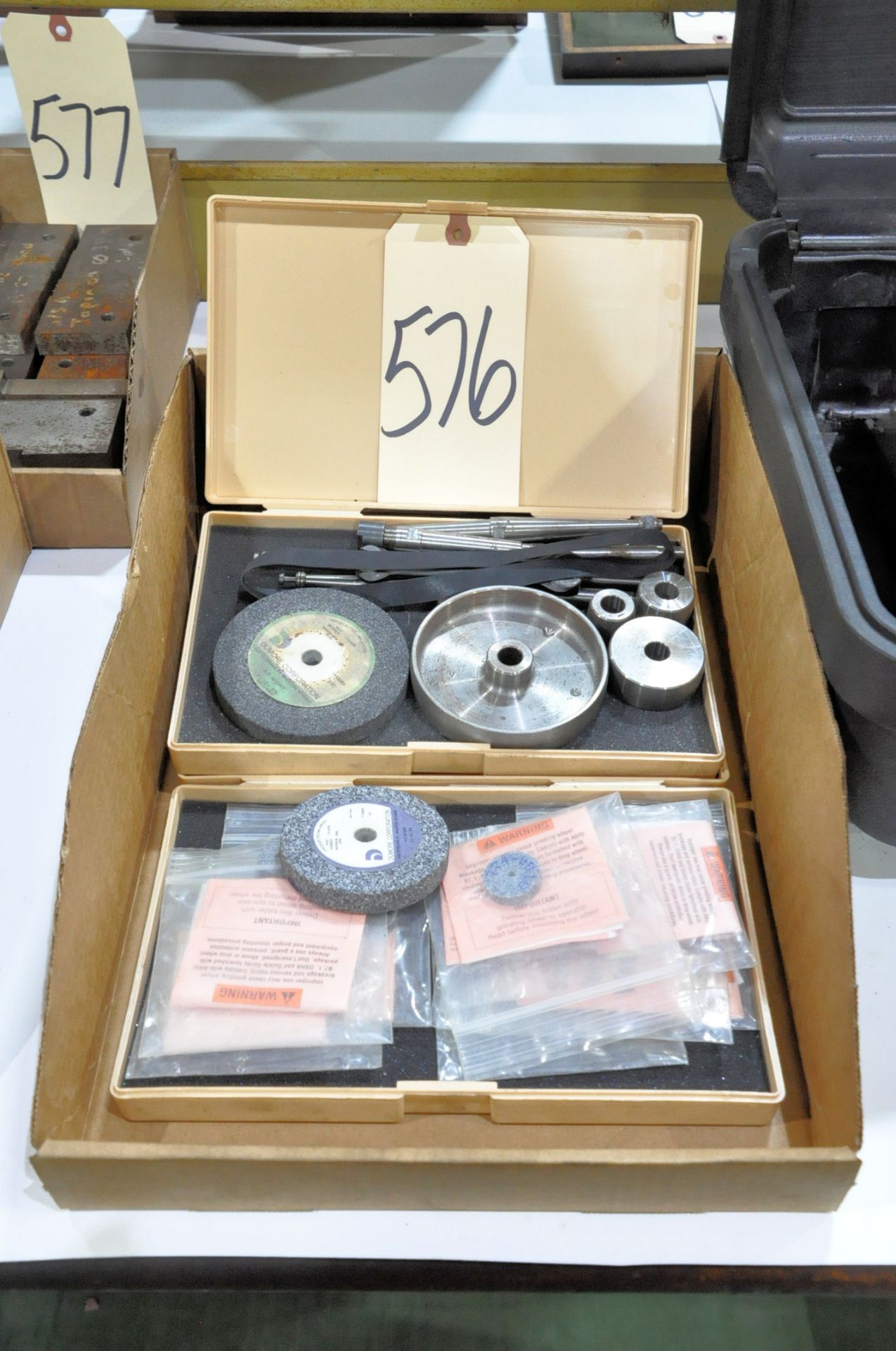 Lot-Various Grinding Wheels in (1) Box, (E-3)