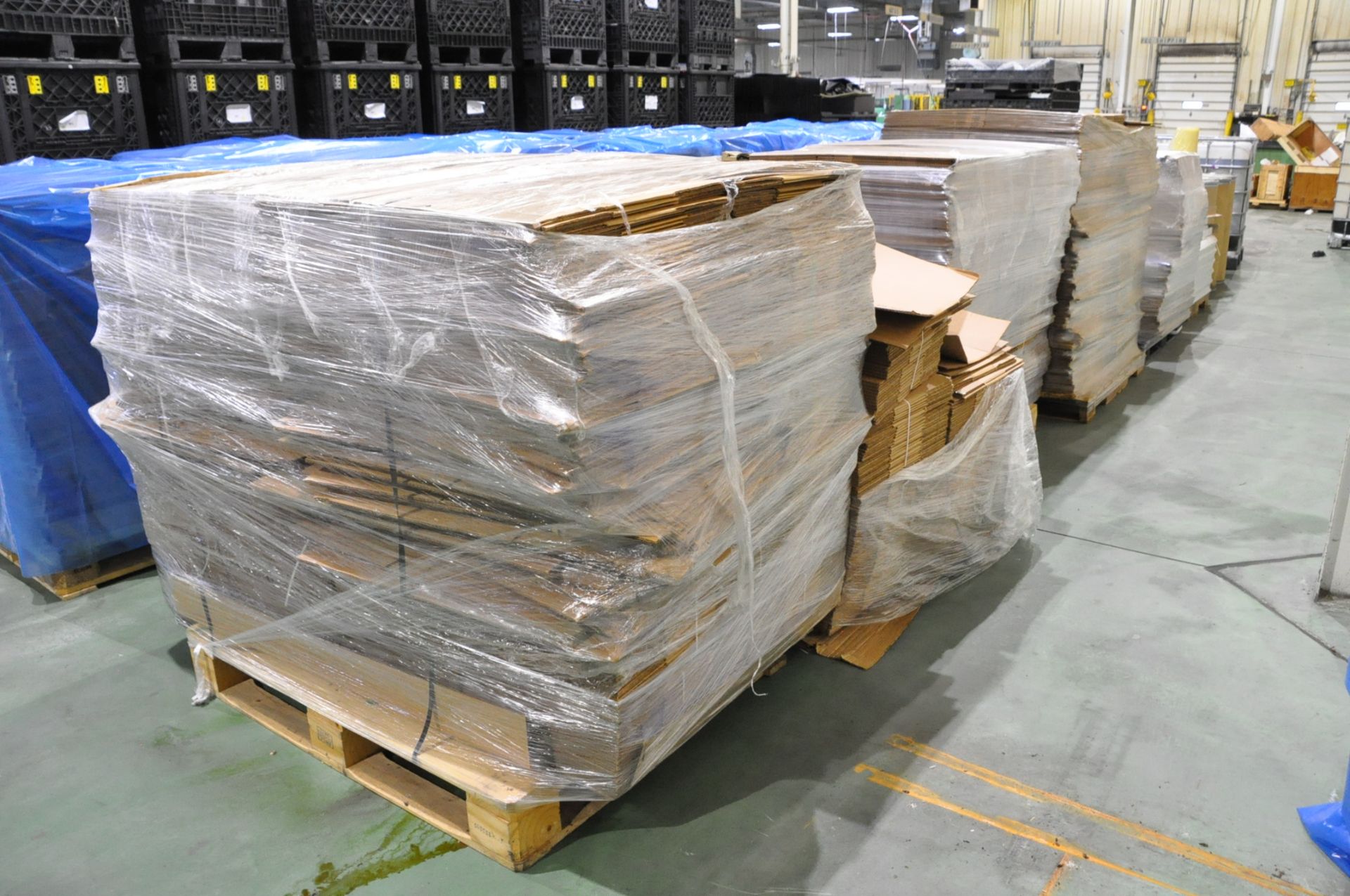 Lot-Various Cardboard Boxes on (5) Pallets in (1) Row, (A-9) - Image 2 of 2