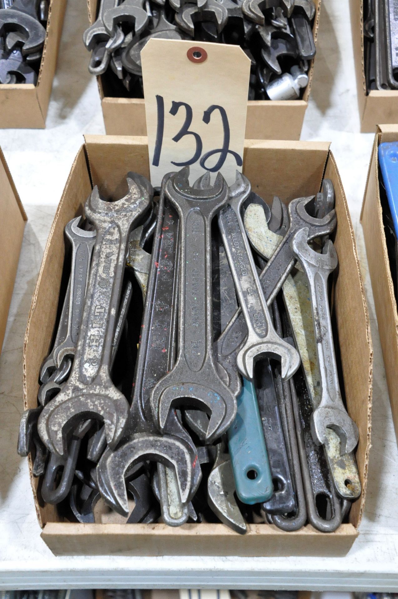 Lot-Black Machine Wrenches in (1) Box, (E-3)